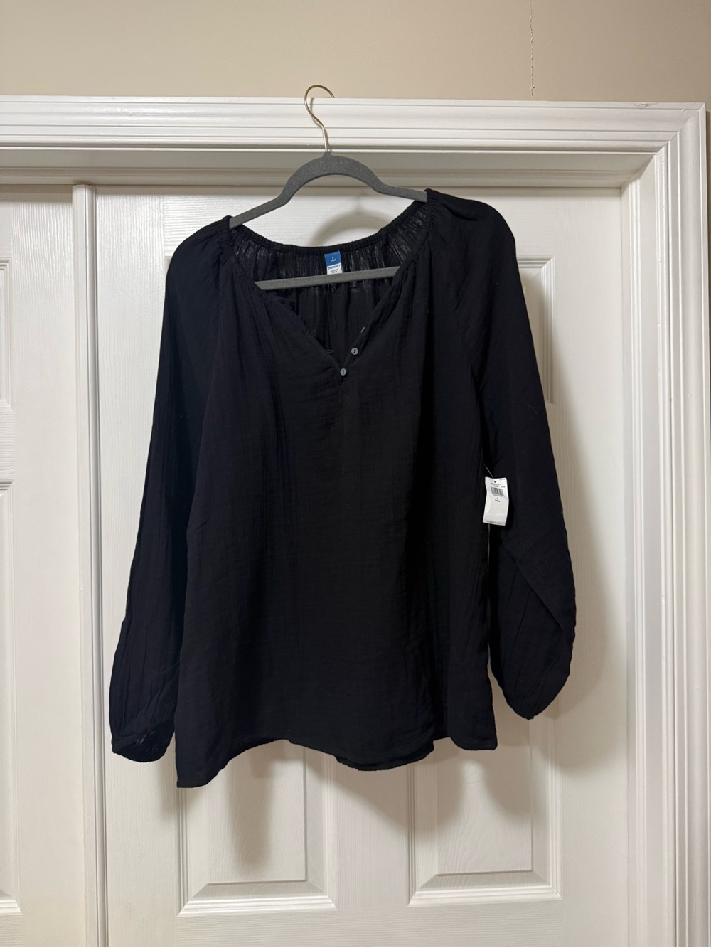 Old Navy Crinkle Cotton Gauze Shirt